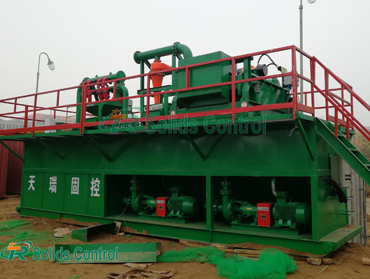 Sistem Kontrol Padat Lumpur 500GPM Untuk Rig Pengeboran Zj50 Zj70